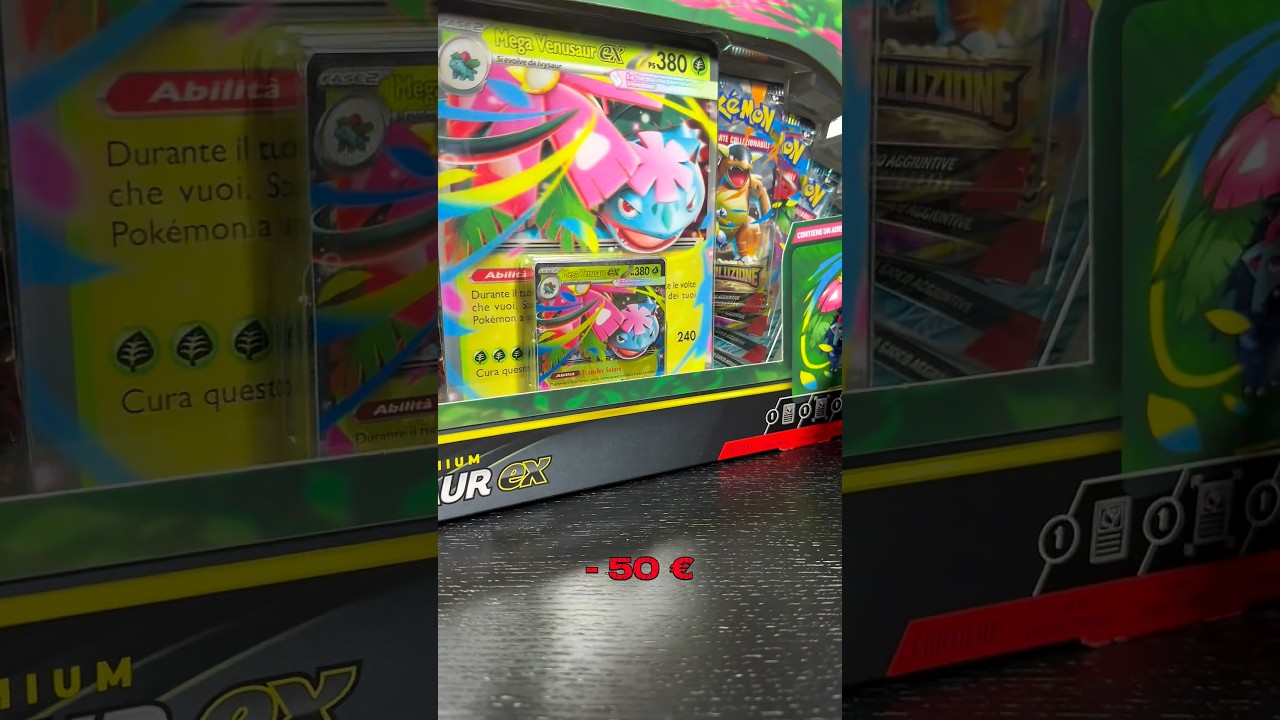 🍀 MVenusaur Premium Collection Pokémon🍀Empty or Big Hit ❓