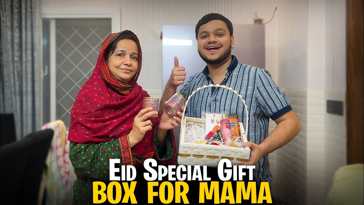 Eid ke liye Mama ko trendy Kashmiri choriyan gift kardi😍