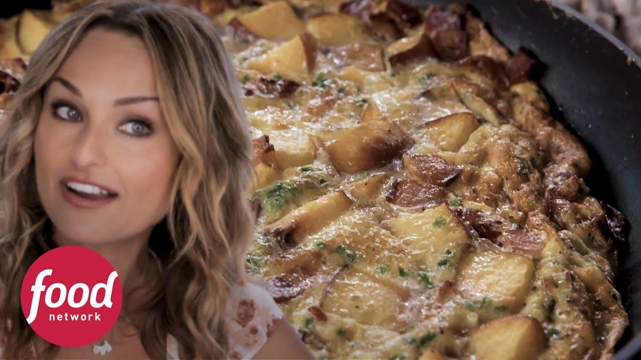 Giada prepara una frittata con un ingrediente peculiar |  Giada en la Playa