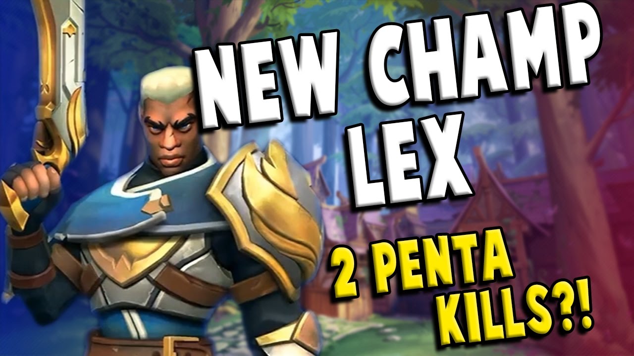 Paladins: New Champ - LEX! 2 Penta Kills In One Game!?