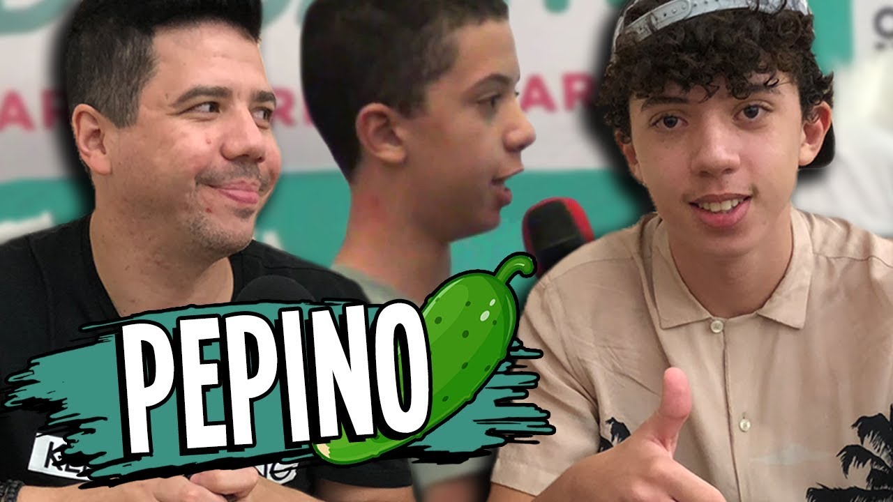 O QUE ACONTECEU COM O MENINO DO PEPINO