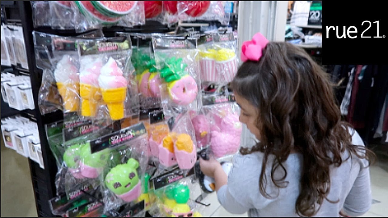 CHEAP JUMBO SQUISHIES + SHOPPING SPREE AT RUE 21! VLOG