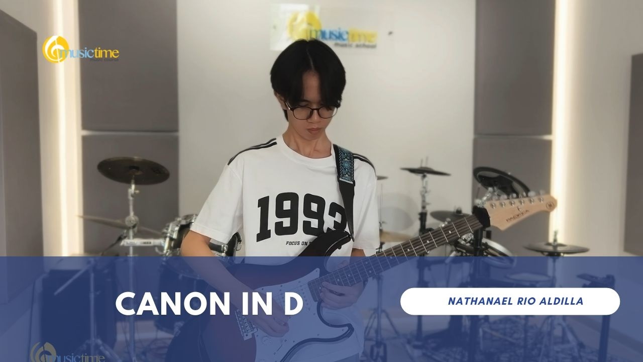 Canon in D (Guitar cover) - NATHANAEL RIO ALDILLA #musictimemusiccourse