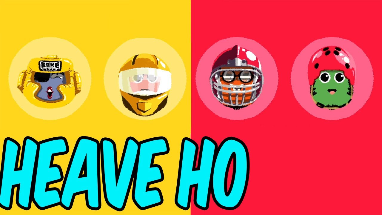 Teo plays Heave Ho versus mode with friends