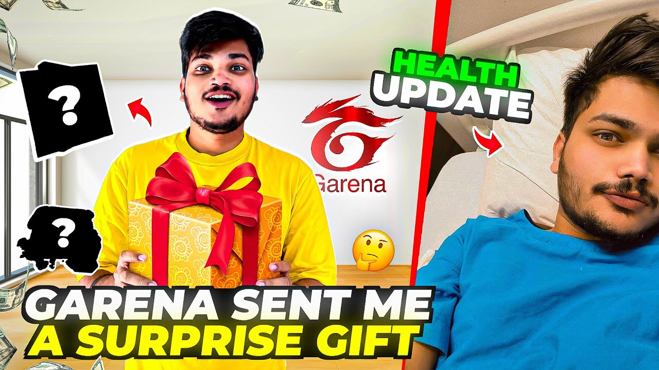 Garena Free Fire Sent Me a Surprise Gift Box🎁 !! Why I Disappeared... ❤️&zwj;🩹Health Update -RitikJain