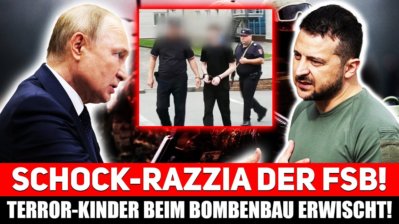 Putin Warnt: Fsb Vereitelt Terroranschlag – Selenskyjs Dienst Rekrutiert Jugendliche!