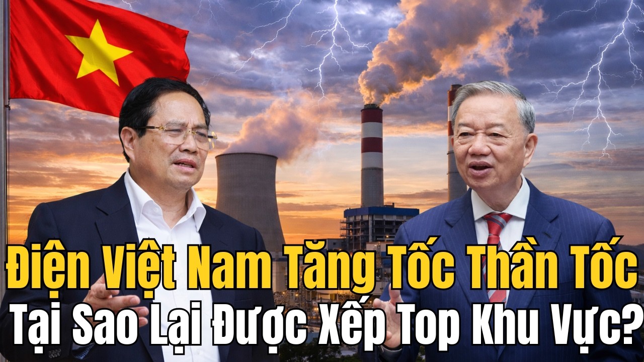 Điện Việt Nam Tăng Tốc Thần Tốc – Tại Sao Lại Được Xếp Top Khu Vực?