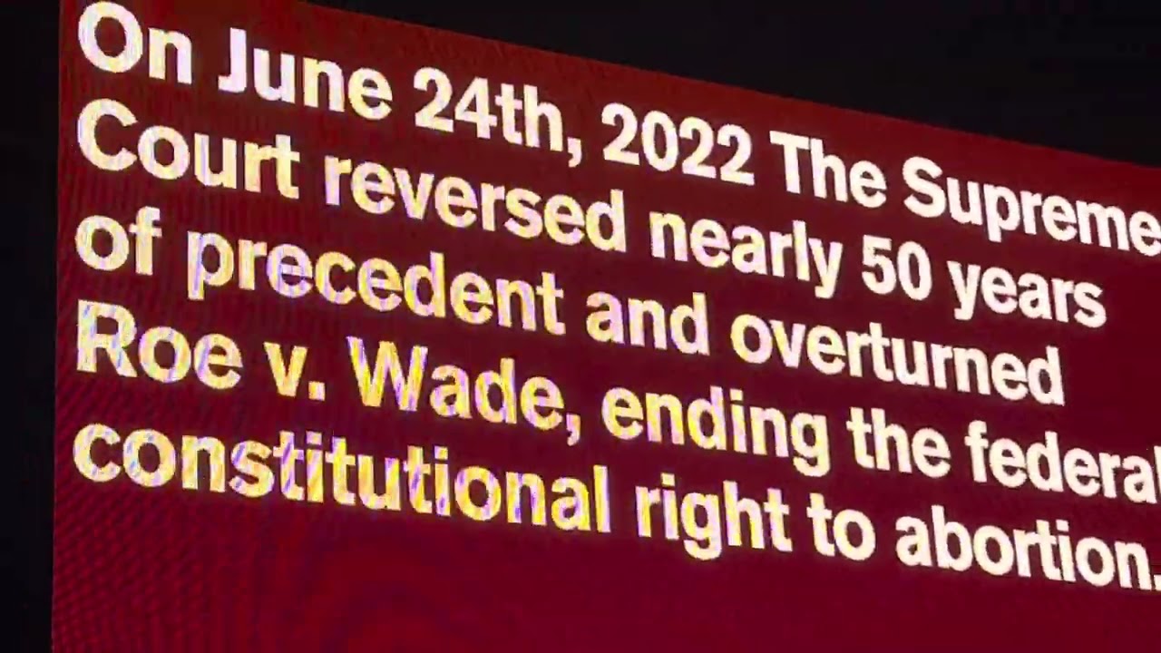 &ldquo;Nightmare&rdquo; - Halsey Live - Response to Roe V. Wade Decision - June 2022 #halsey #concert #live