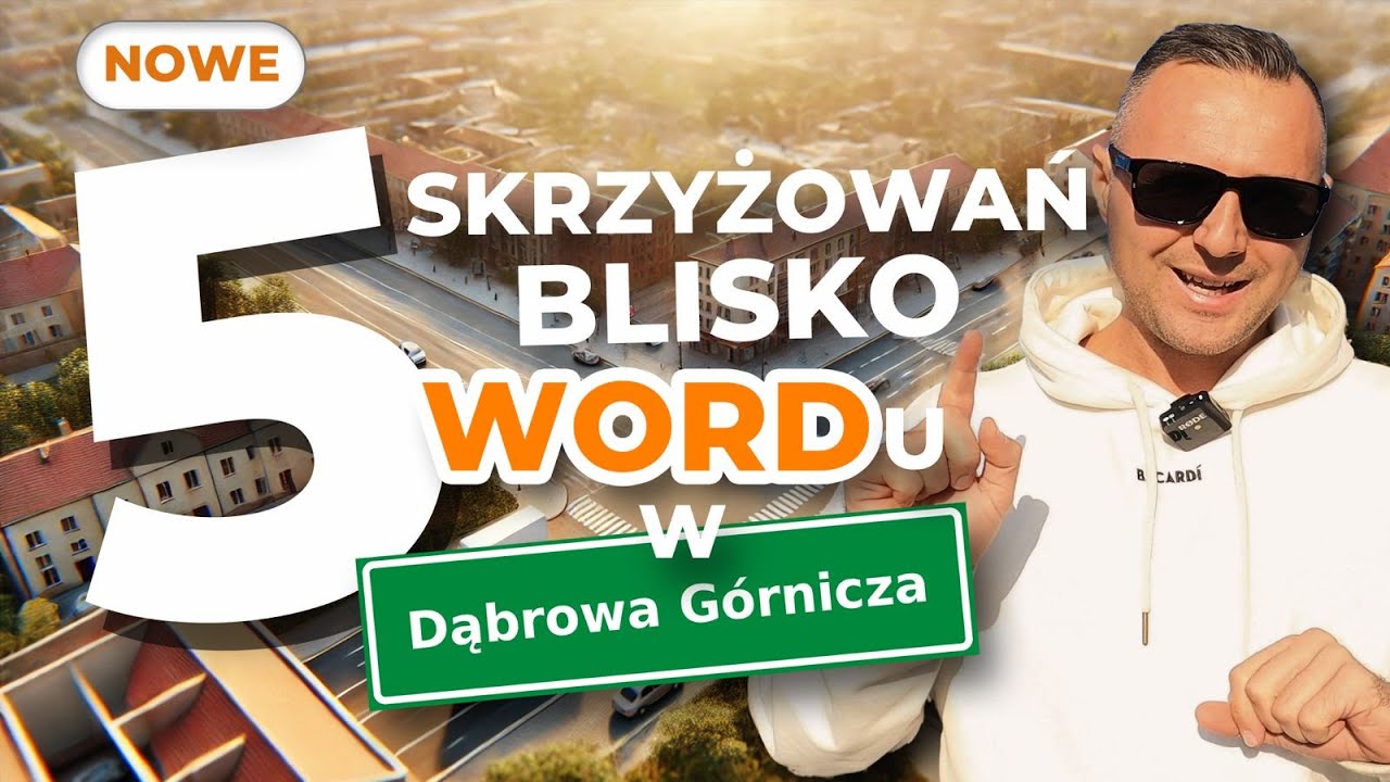 🔥5 najważniejszych skrzyżowań blisko WORD Dąbrowa G&oacute;rnicza ‼️Jesteś przed egzaminem? Zobacz to!
