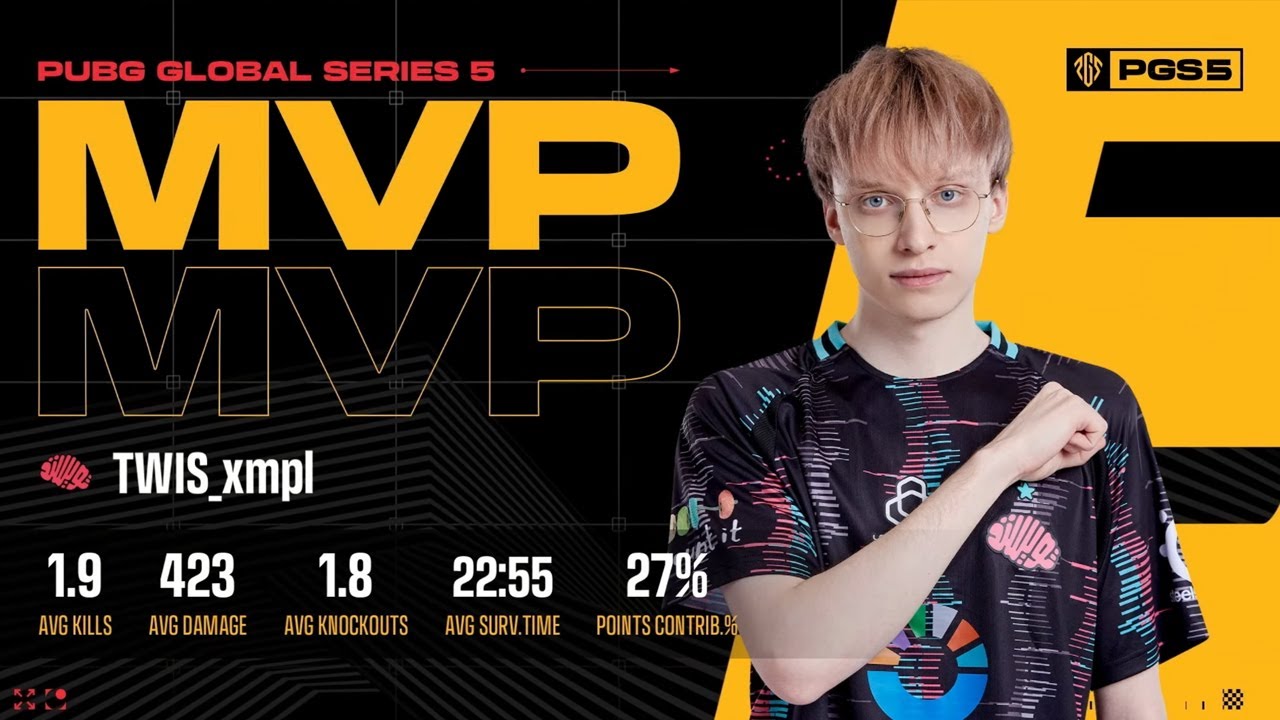 PGS5 MVP xmpl 킬 모음 Twisted Minds xmpl kill Highlight  [배그 강의 해묵]