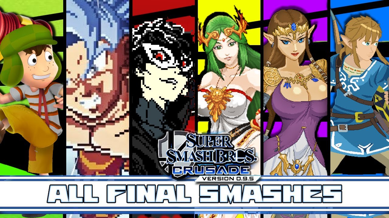 Super Smash Bros. Crusade v0.9.5 - ALL FINAL SMASHES (MODS 60FPS)
