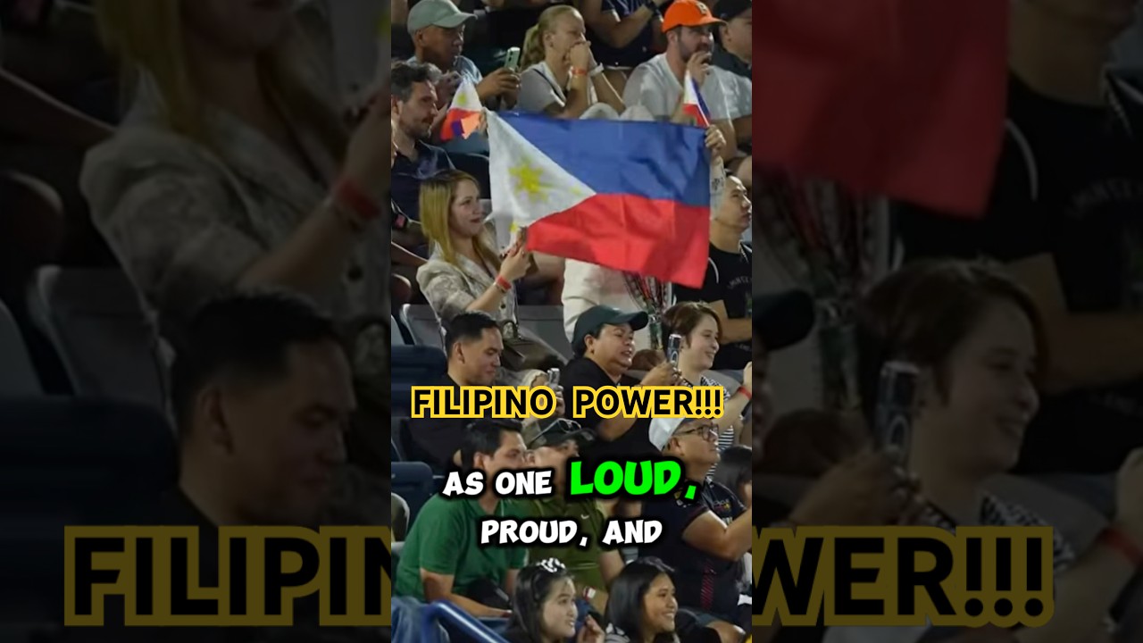 Wherever Alex Eala goes, Filipinos stand as one loud, proud, and full of heart #alexeala  #tennis