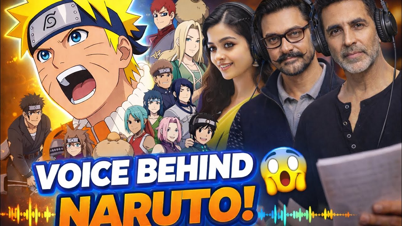 Naruto Shippuden Hindi Dubbing Artists Part 2 | Kaun Deta Hai In characters Ko Awaaz 🤔