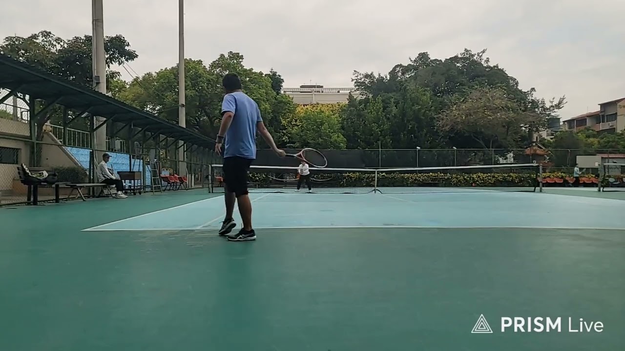 精華片段：網球 練球 底線拉球vs截擊 2026 0220