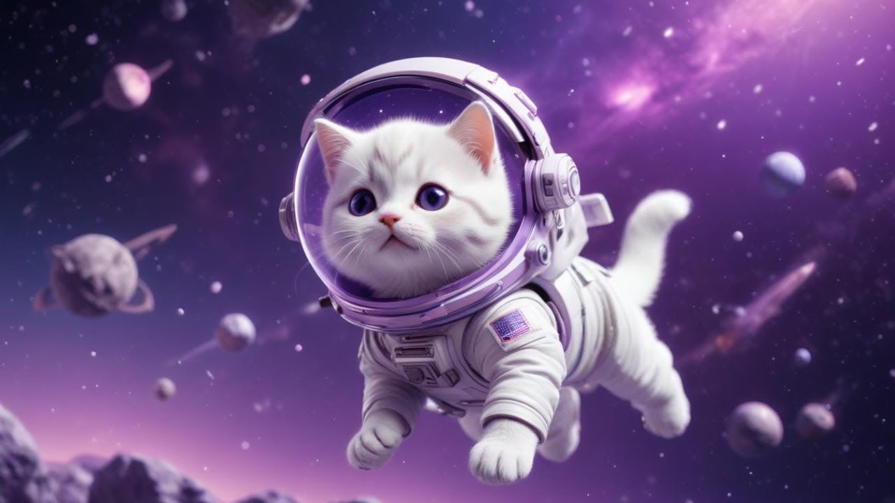 🔥 Cute Astrocat | Electro House | Cute Cat 