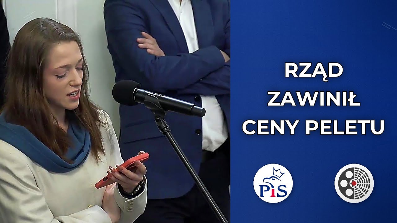 PiS: Rząd odpowiada za kryzys związany z peletem i rekordowe ceny