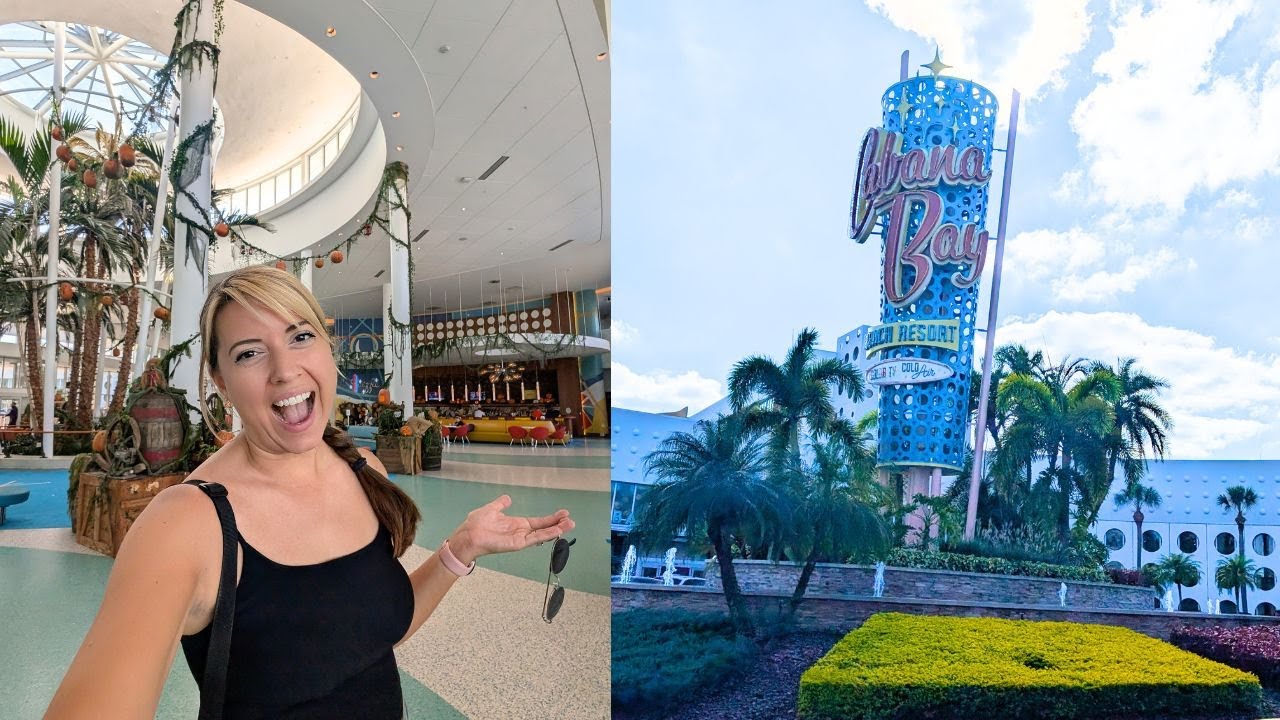 Полный тур по курорту Cabana Bay Resort в Universal Studios Florida!