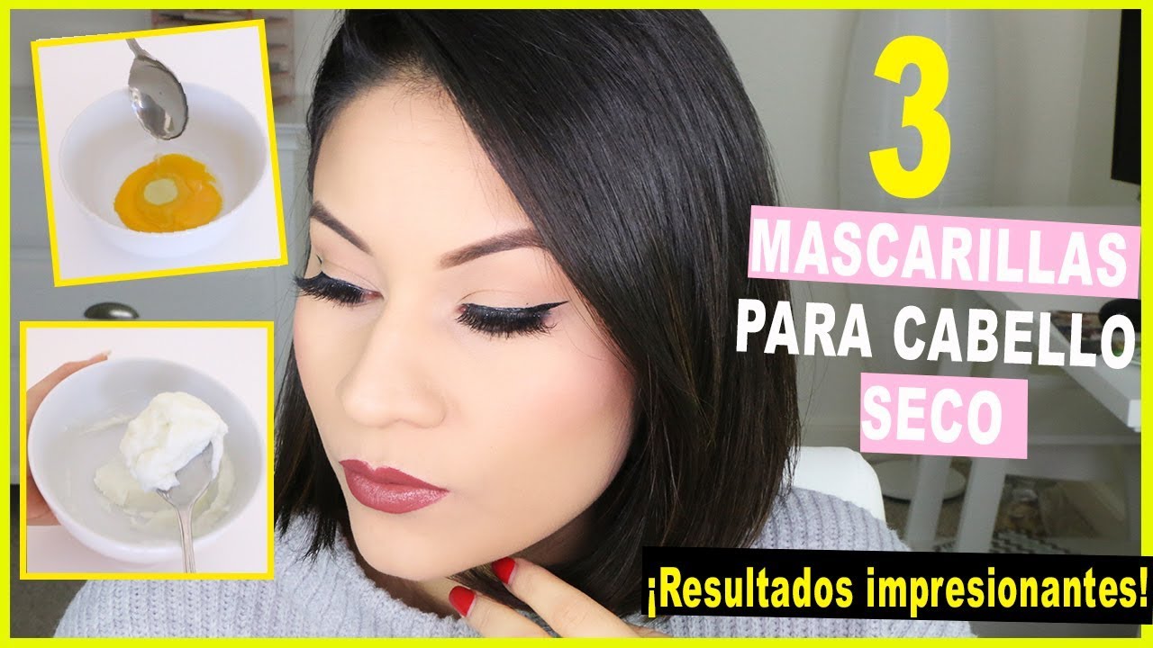 3 TRATAMIENTOS CASEROS PARA EL CABELLO SECO OPACO Y MALTRATADO- #9 ¡IMPRESIONANTES RESULTADOS!