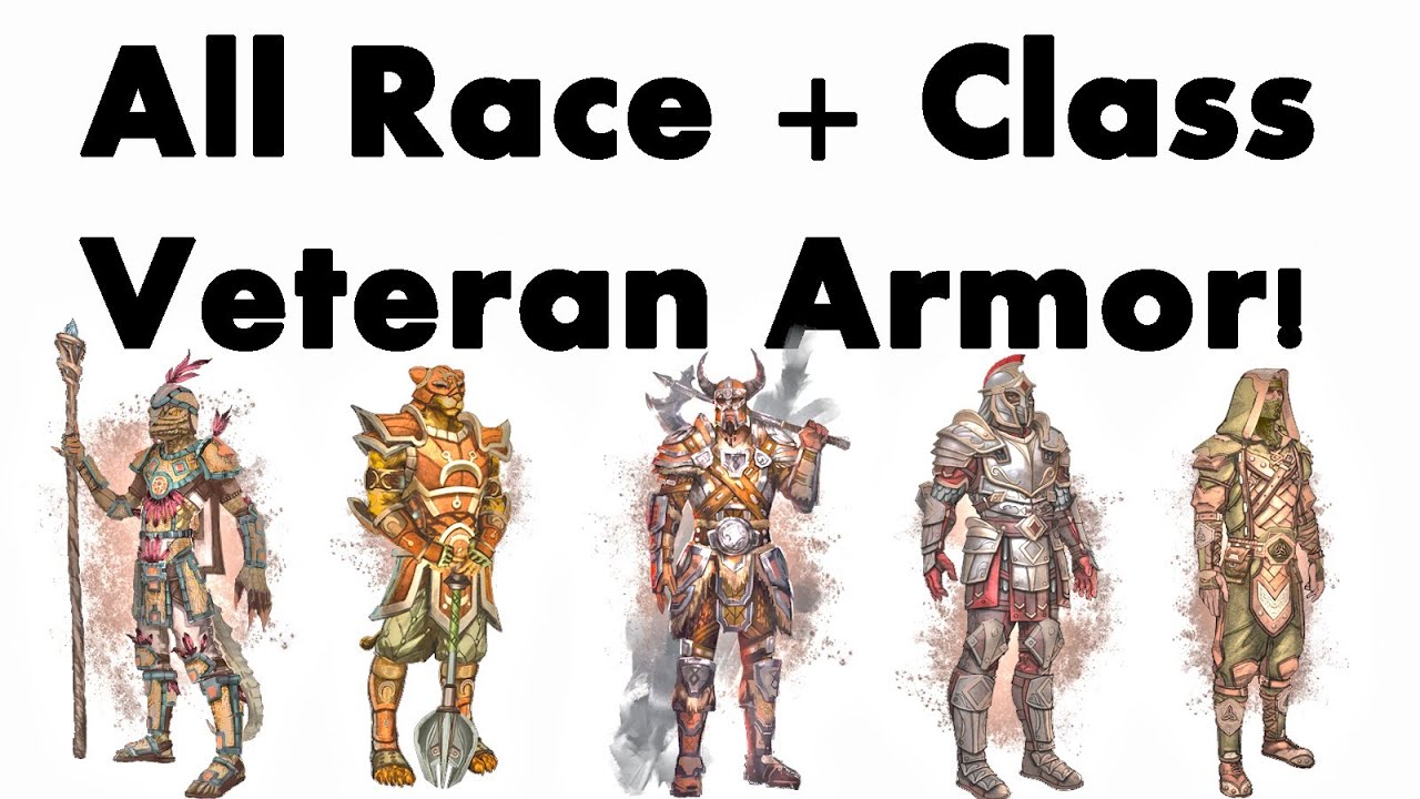 The Elder Scrolls Online: All Races + Class Armour (Ultra HD)