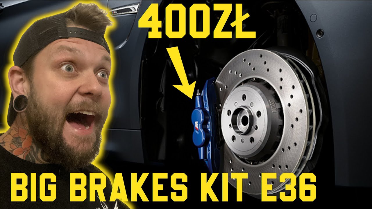 400 zł za nowe hamulce BMW E36 PLUG & PLAY BIG BRAKES KIT