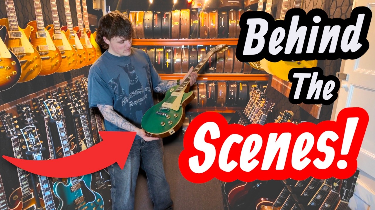 Один день из жизни в Squealing Pig Guitars!! | Видеоблог о процессе создания