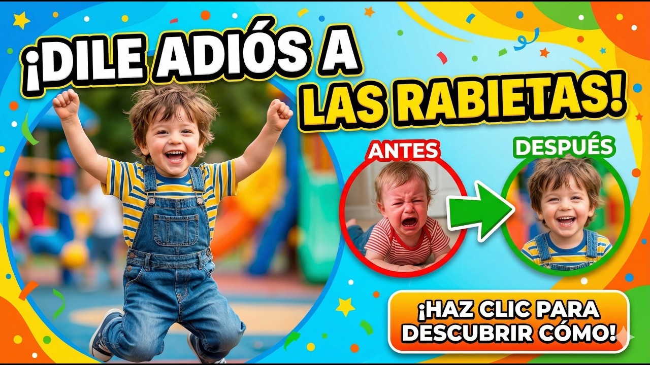 Transforma la Vida de Tu Hijo: ¡Adiós a las Rabietas y Miedos!