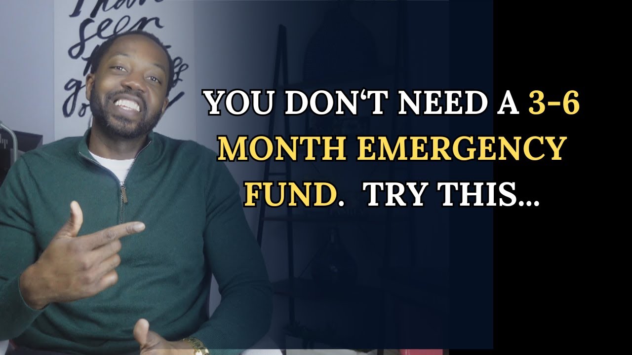 Why a 3-6 month emergency fund is more than you need