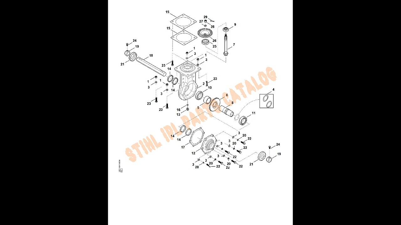 Stihl IPL Parts Eclaté PDF mh 710 0