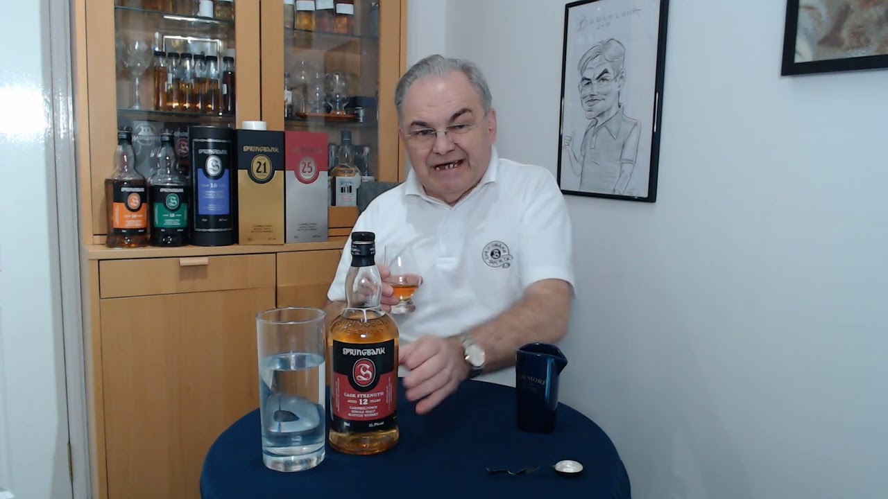 Springbank 12 cask strength  55.9 abv