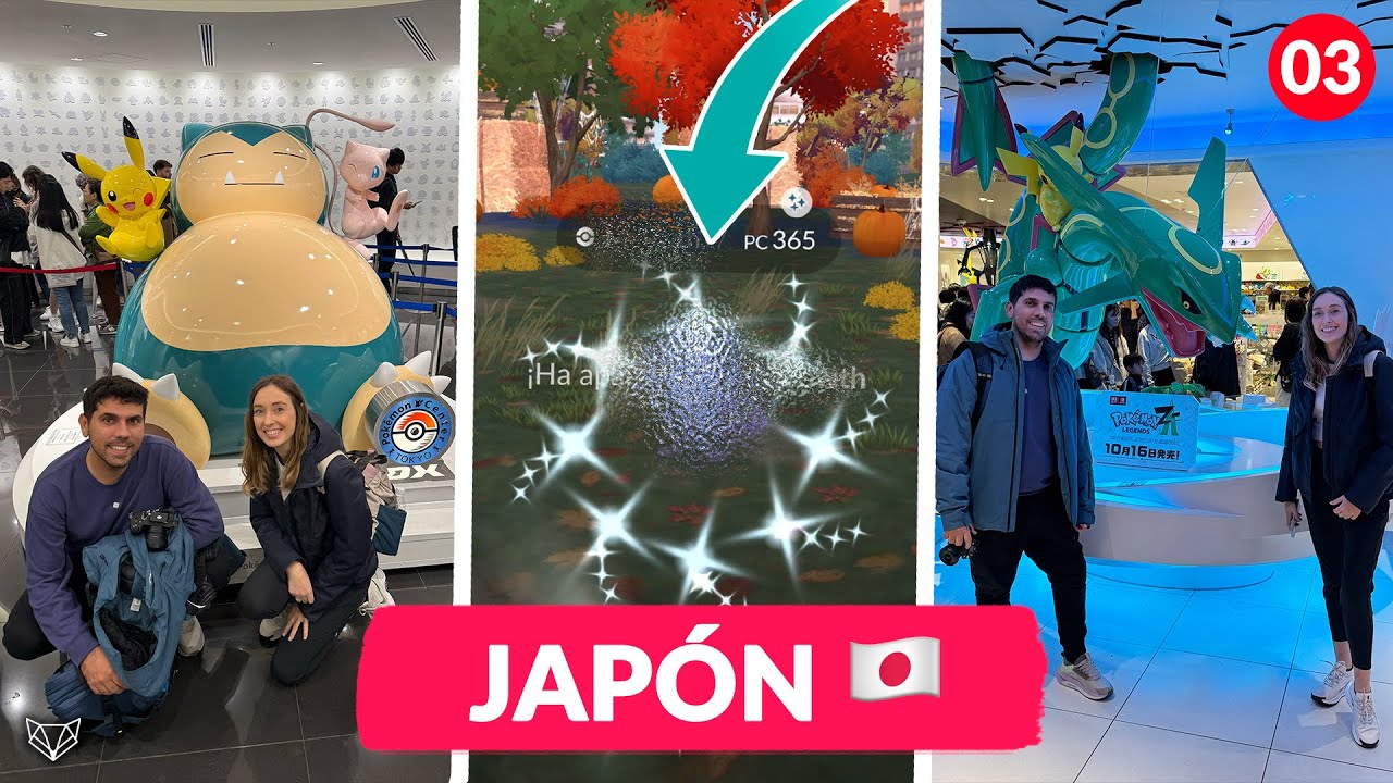 JUGAMOS POKÉMON GO POR PRIMERA VEZ EN JAPÓN 🇯🇵 Y VISITAMOS LOS LUGARES MÁS INCREÍBLES [Neludia]