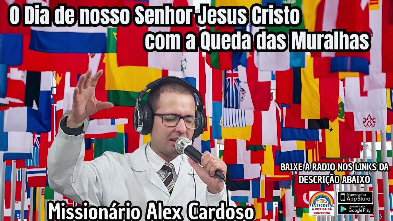 O Dia de nosso Senhor Jesus Cristo as 12h | 13/03/2026 | Missionário Alex Cardoso