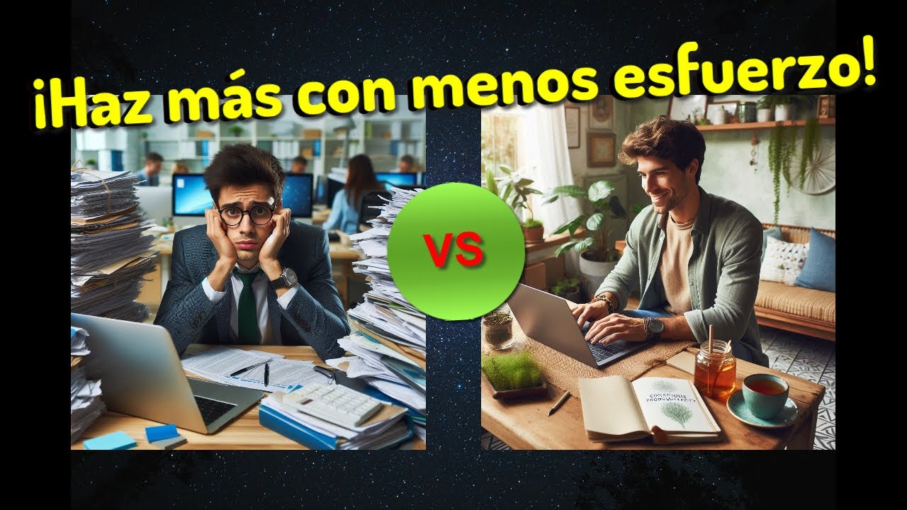 Los 4 SECRETOS de la PRODUCTIVIDAD CONSCIENTE