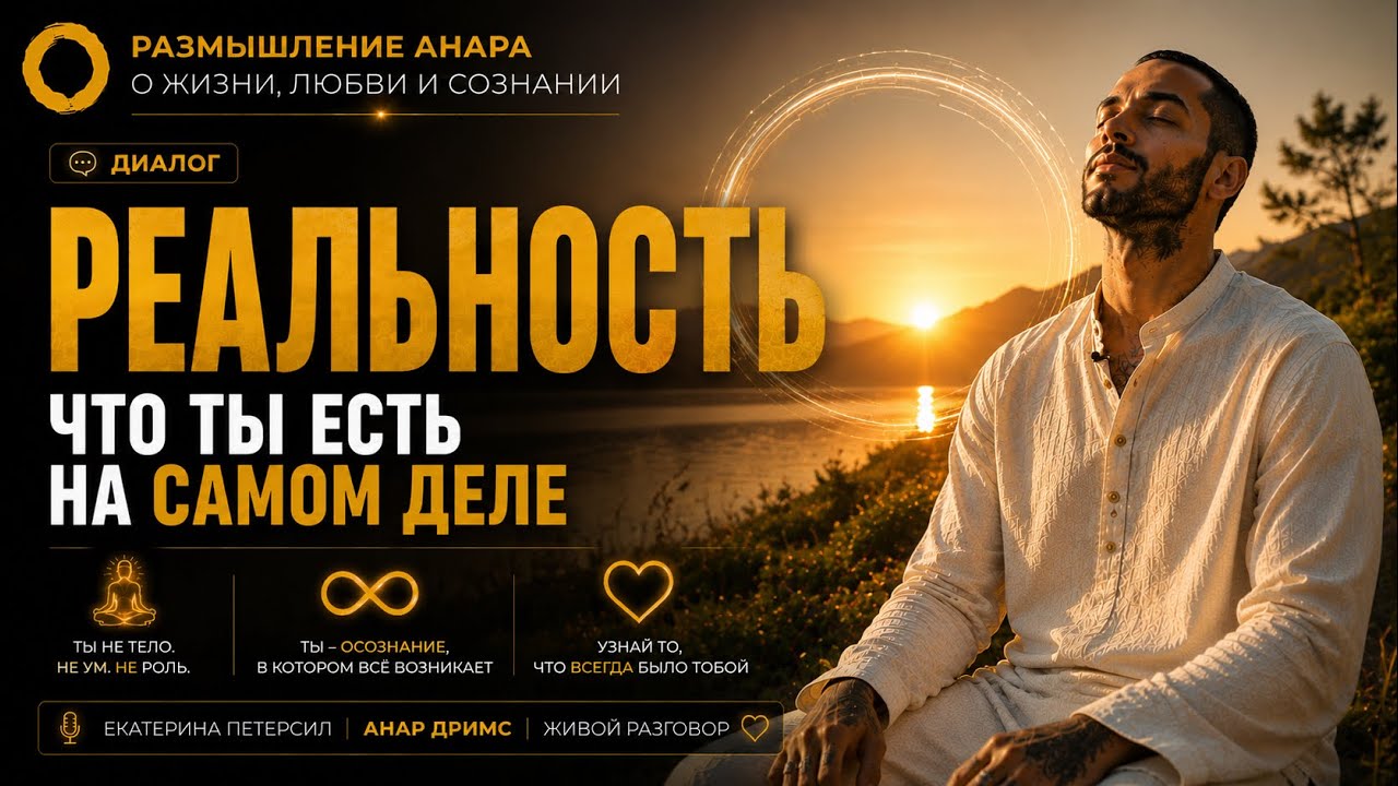 РЕАЛЬНОСТЬ, ЧТО ТЫ ЕСТЬ на самом деле 🌀 Екатерина Петерсил и Анар Дримс 💫