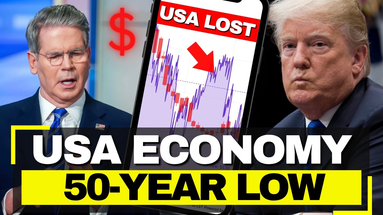 GAME OVER: US Economy Craters, Consumer Sentiment 50-Year Low, Jobs Collapsing, Inflation Spikes