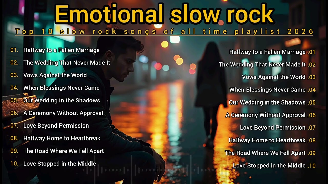 BEST EMOTIONAL SLOW ROCK SONGS | AMERICAN OF ALL TIME PLAYLIST 2026