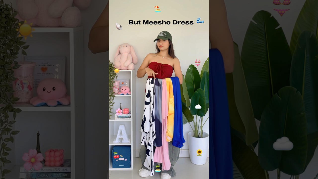 5 Meesho Pinterest Dress Haul Under 500 #shorts #viral #meeshohaul #meesho #dresshaul #dress #haul