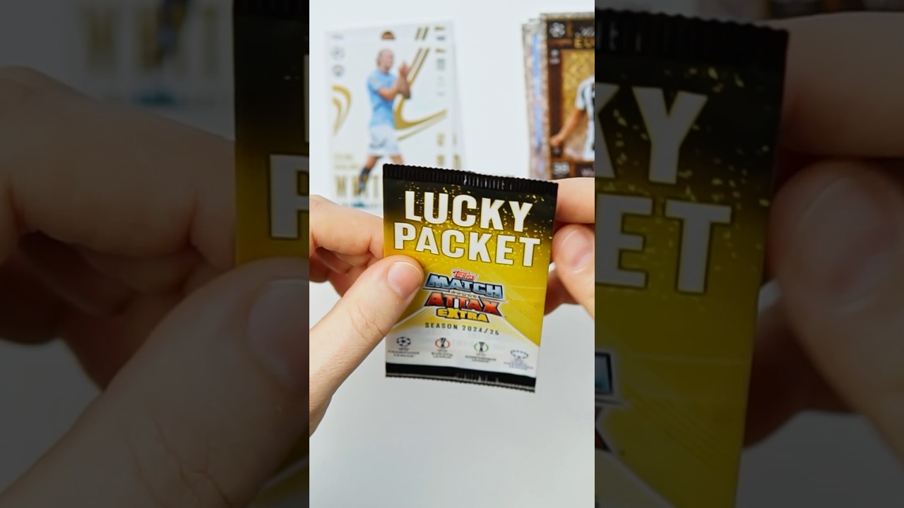 LUCKY PACKET 🎊 TOPPS MATCH ATTAX EXTRA 2024/25 Unboxing