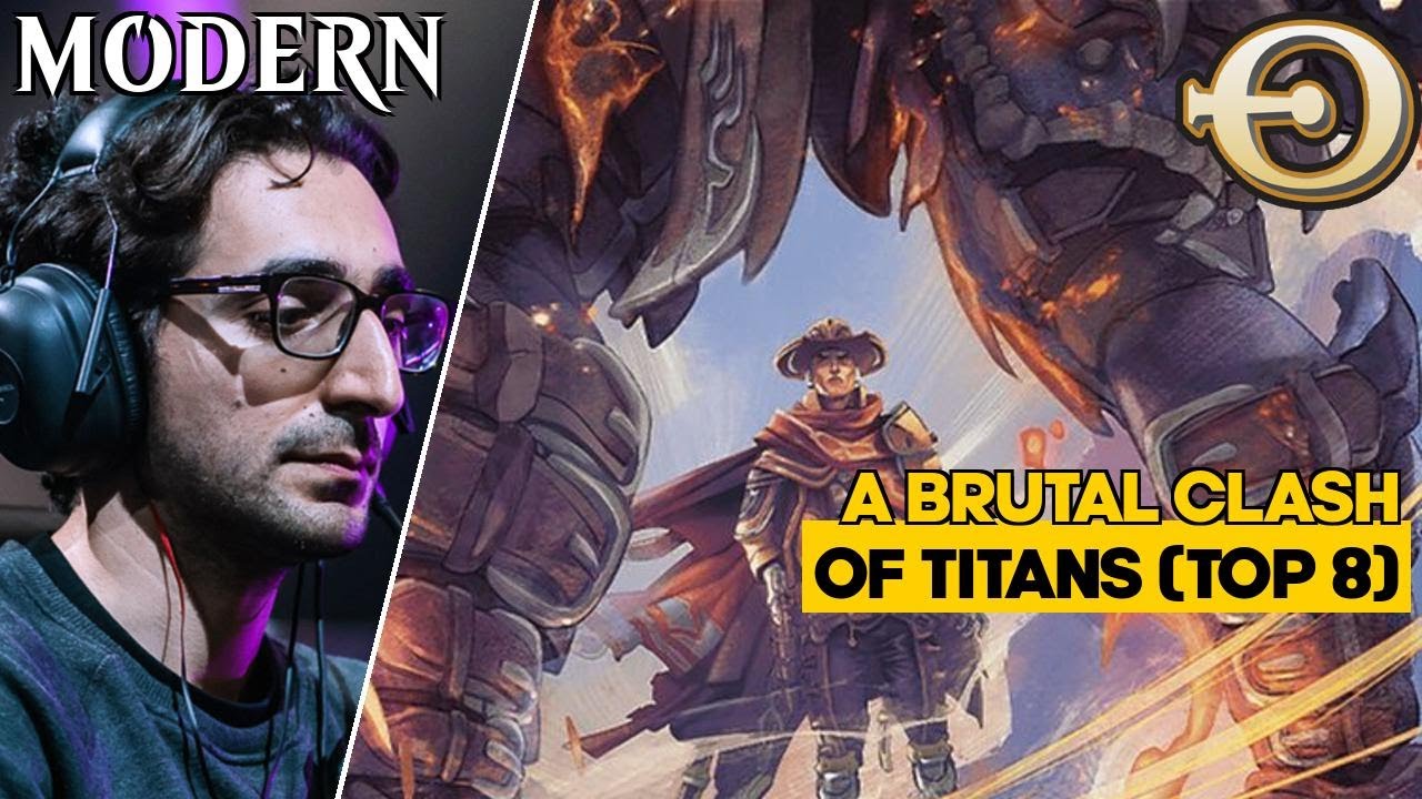 Жестокая битва титанов (топ-8) | Azorius Control | Modern Challenge | MTGO