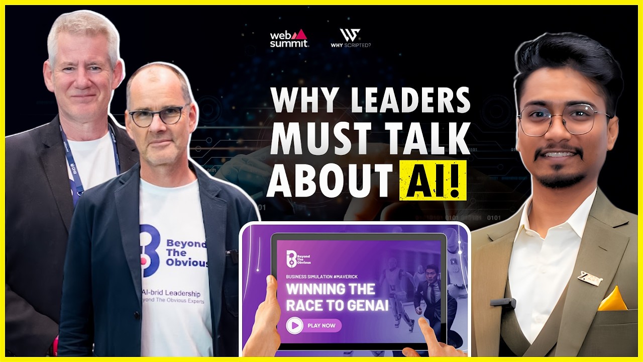 WHY LEADERS MUST TALK ABOUT AI! | FT. BEYOND THE OBVIOUS | WHYSCRIPTED
