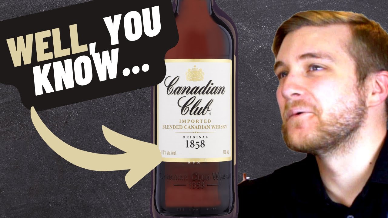 Этот обзор полностью соответствует вашим ожиданиям: виски Canadian Club 1858.