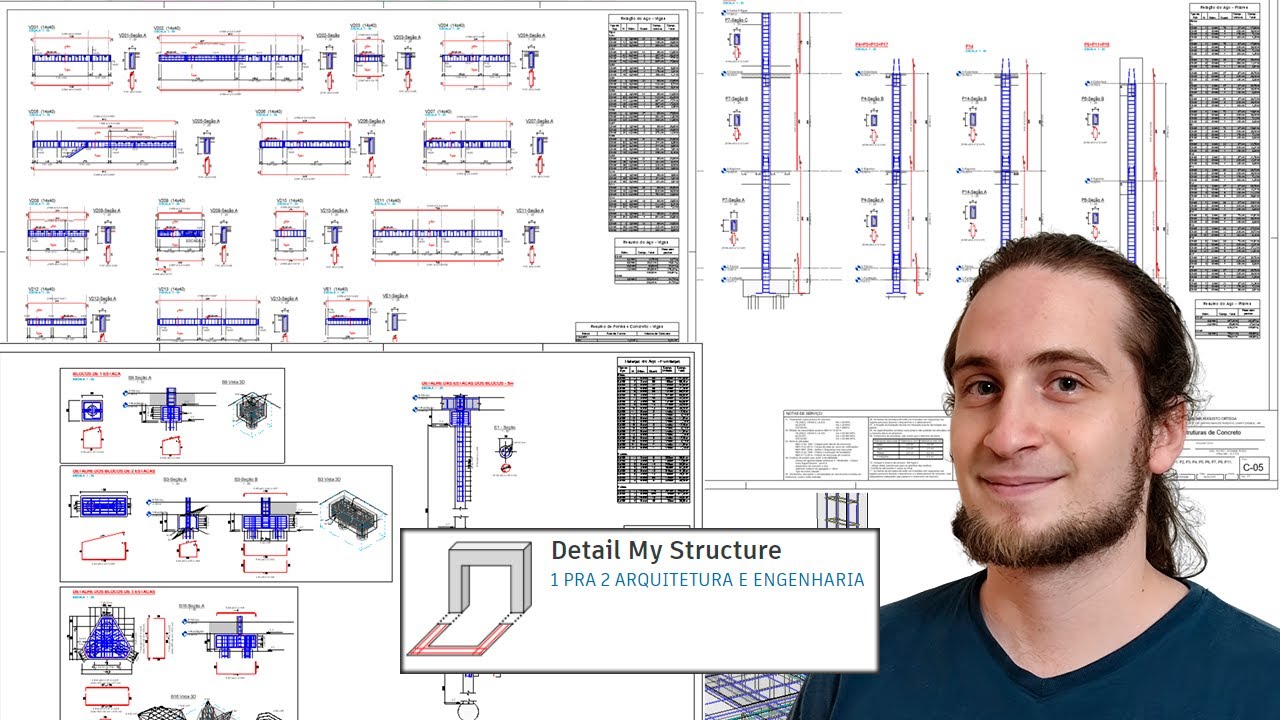Detalhando Estrutura de Concreto Armado no Revit - Plugin Detail My Structure