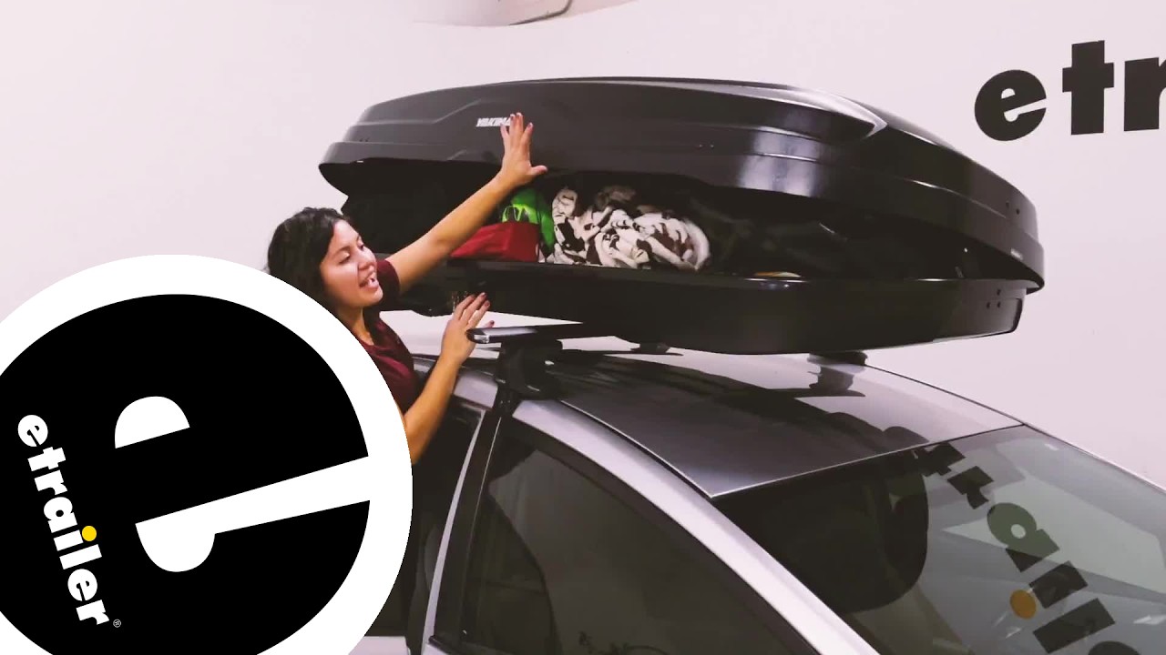 etrailer | Checking Out the Yakima SkyBox NX 18 Rooftop Cargo Box