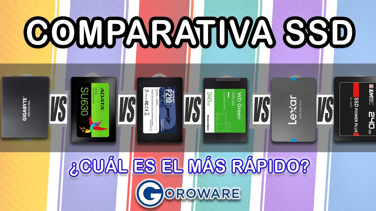 COMPARATIVA SSD SATA: WDGREEN vs GIGABYTE vs LEXAR NQ100 vs EMTEC X150 vs ADATA SU630 y PATRIOT P210