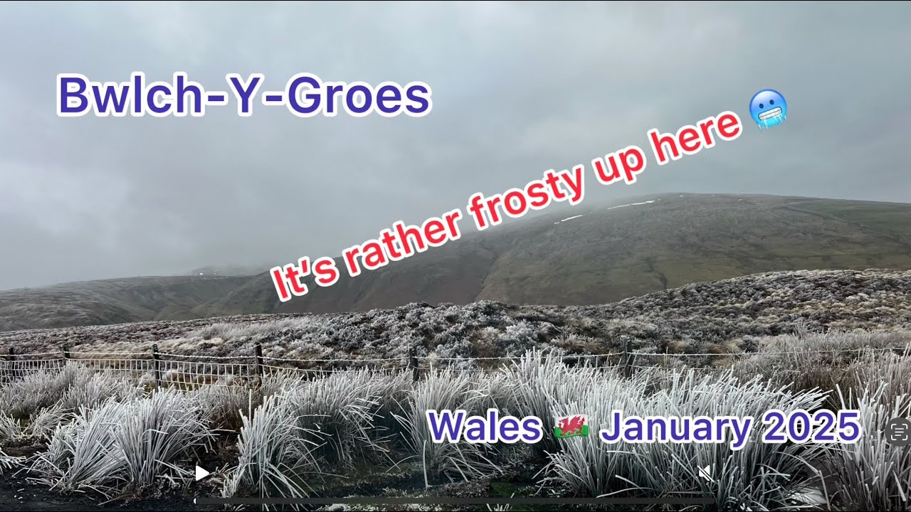Bwlch-Y-Groes (Pass of the Cross) the second highest road in Wales