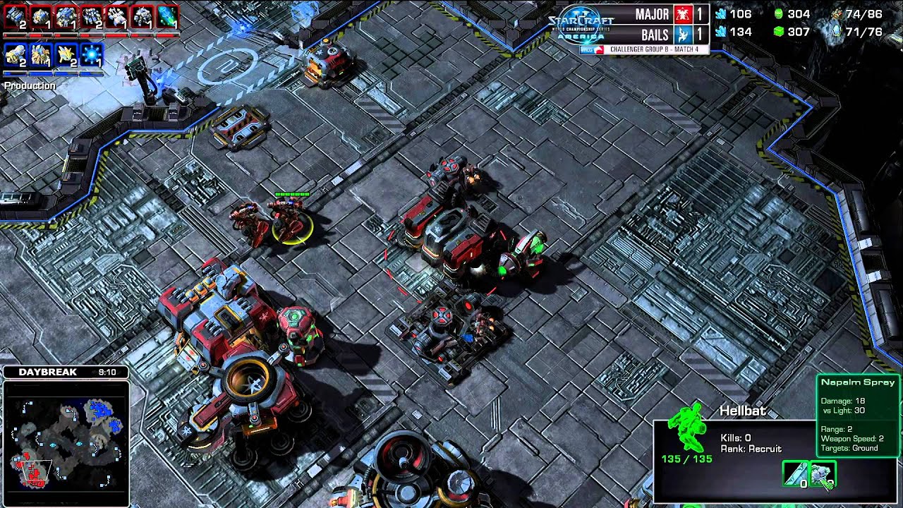 Major vs Bails - Game 3 - WCS America Challenger League Group B