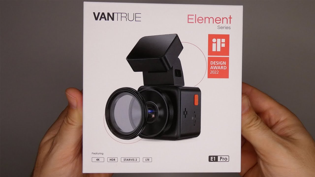 #vantrue Element 1 E1 Pro 4K Dash Cam GR - Unboxing/First Boot/Video Test Footage - Buy Aliexpress