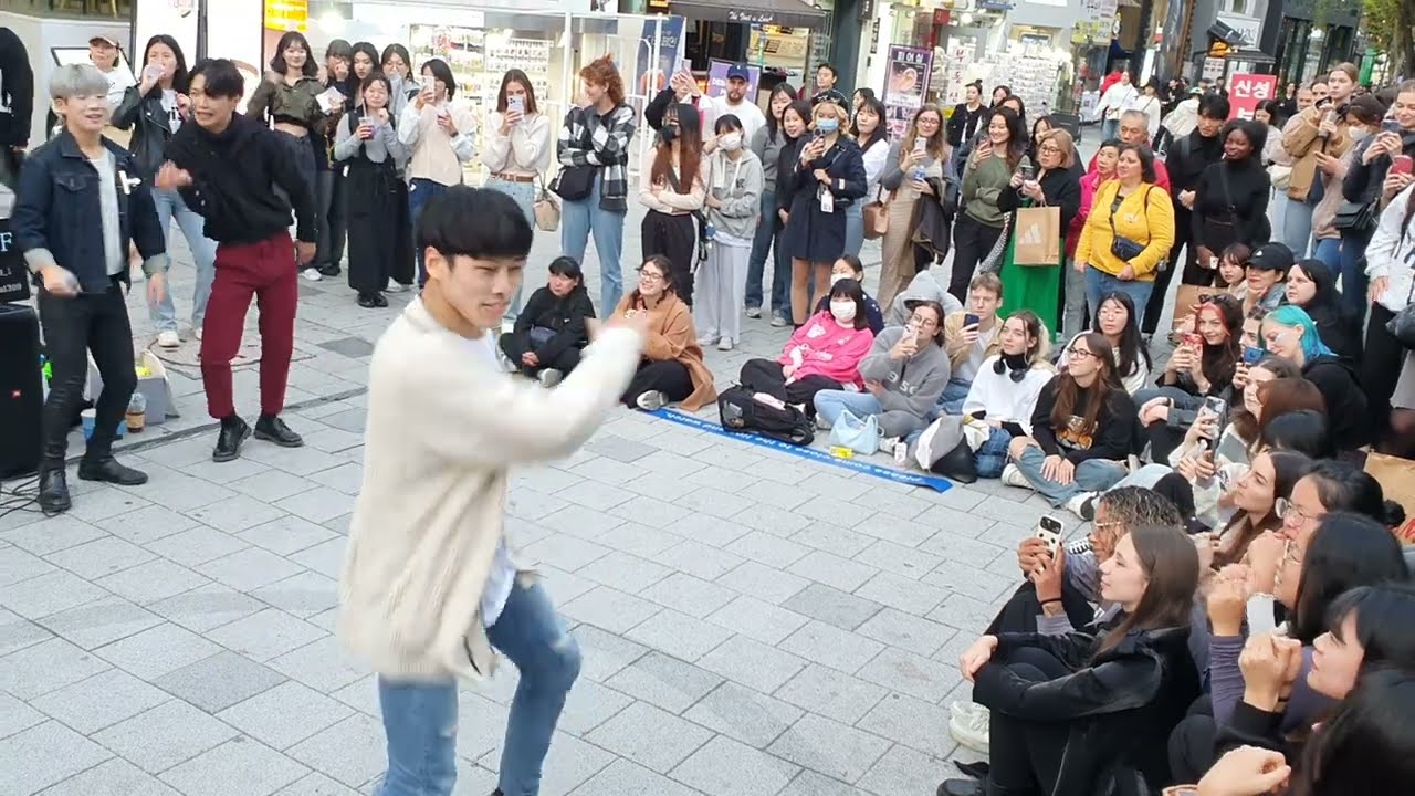 [STREET ARTIST] ONE OF. HARANG BIRTHDAY HONGDAE BUSKING. 231018.