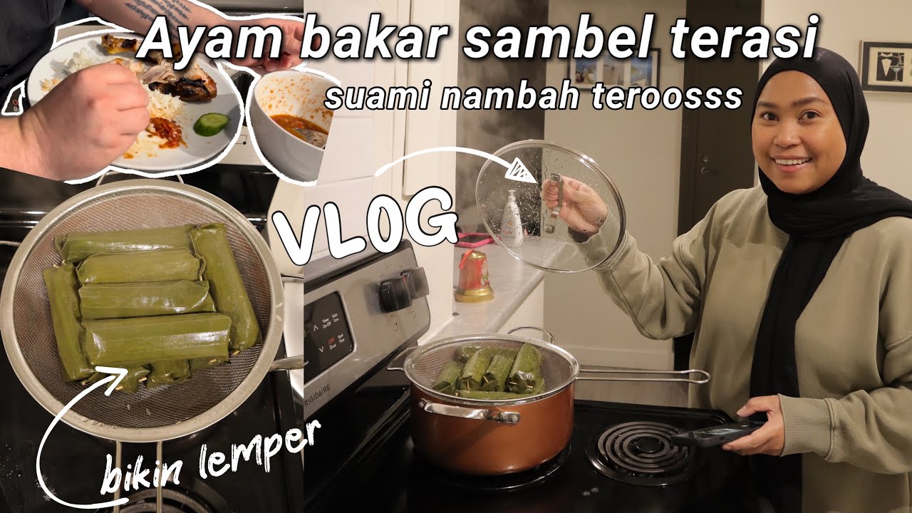 BIKIN LEMPER UNTUK TETANGGAKU,,MAKAN MALAM  AYAM BAKAR SAMBEL TERASI,NIKMAT POOOLLL
