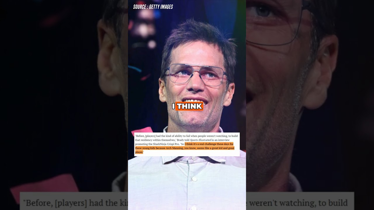 NFL legend Tom Brady defends Peyton Manning's nephew Arch Manning!