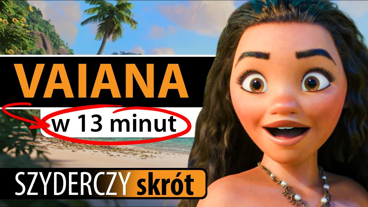 VAIANA: SKARB OCEANU w 13 minut | Szyderczy Skrót